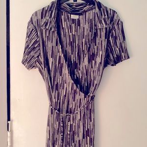 Wrap style classic Vintage dress